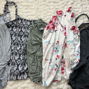 LOT OF 5 NURSING COVERS